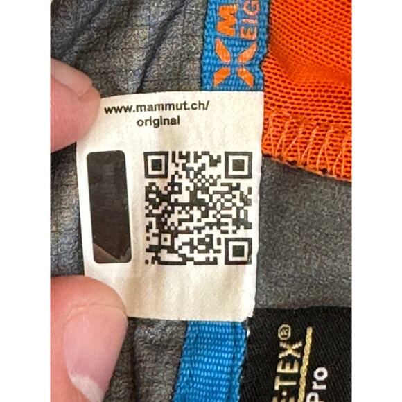 Men's, Sz 36, Mammut Eiger Extreme, GORE-TEX Pro Ski Bibs, Black - Picture 11 of 11